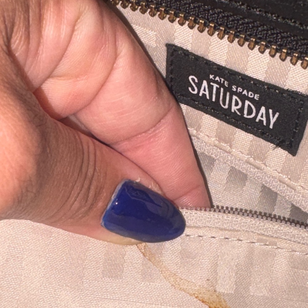 Kate spade Saturday , Stylish Black and Blue Women's leather  Bag - Picture 15 of 16